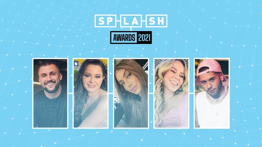 Splash Awards - Melhor celeb "gente como a gente" em 2021 - Arte/Splash