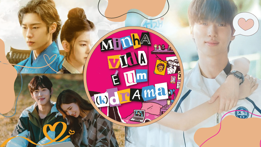 K-dramas: Alquimia das Almas, Adorável Corredora, Na direção do amor - Arte UOL/@lasninasestudio capa "Minha vida é um k-drama"