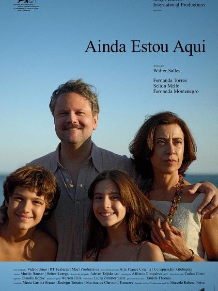 Cartaz do filme "Ainda Estou Aqui"