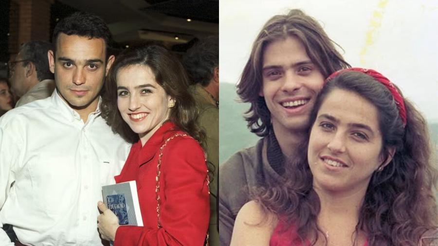 Monique Curi com Hugo Gross em 'História de Amor'; ao lado, com Marcos Winter em 'Felicidade' Monique Curi com Hugo Gross em 'História de Amor'; ao lado, com Marcos Winter em 'Felicidade'