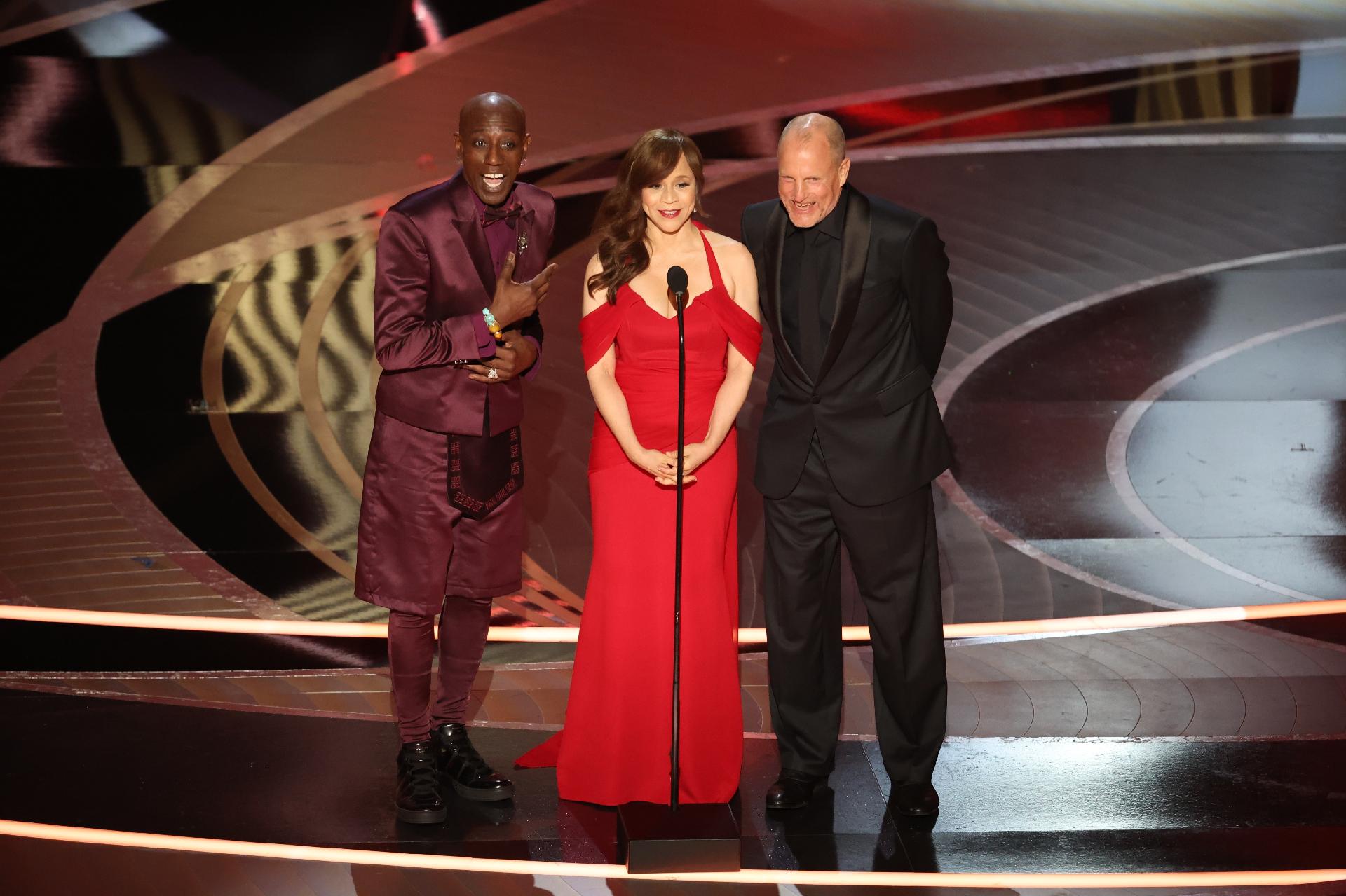 Wesley Snipes, Rosie Perez e Woody Harrelson - Getty Images