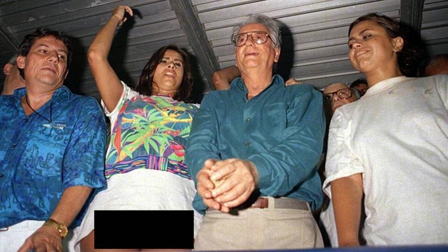Lilian Ramos apareceu sem calcinha ao lado de Itamar Franco em 1994