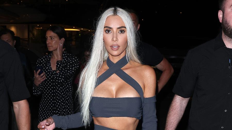 Kim Kardashian mostrará coleção de roupas em episódio da série "As Kardashians" - NINO/GC Images/Getty Images