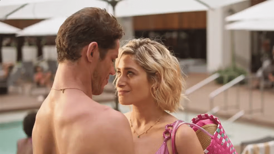 Luisa Arraes exibe novos cliques com José Loreto - Reprodução/Globo