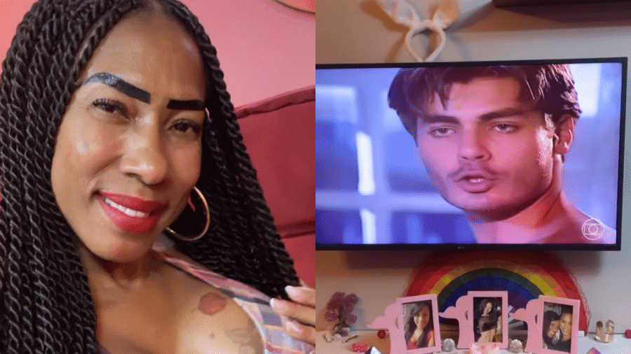 Meme Da Ines Inês Brasil faz tributo a Mantovani, mas erra e mostra Thiago Lacerda