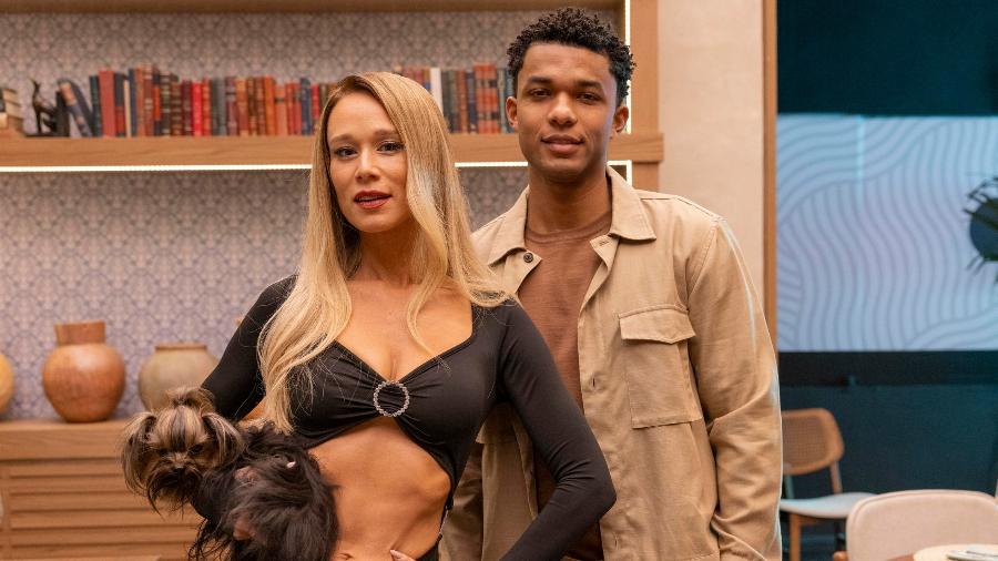 Mirna (Mariana Ximenes) e Samuel (Juan Paiva) em 'Dona de Mim' Mirna (Mariana Ximenes) e Samuel (Juan Paiva) em 'Dona de Mim'