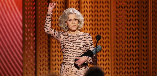 SAG Awards: Jane Fonda pede empatia e união nos tempos atuais