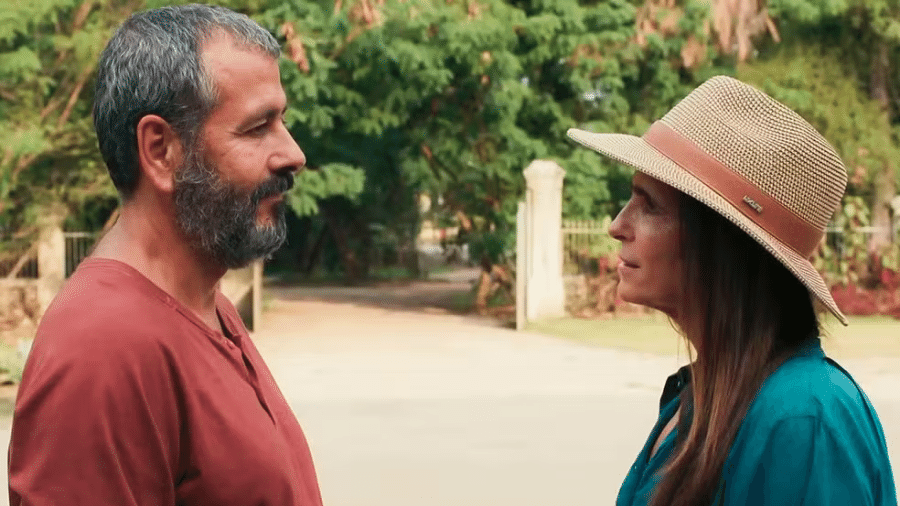 José Inocêncio (Marcos Palmeira) e Aurora (Malu Mader) em 'Renascer'