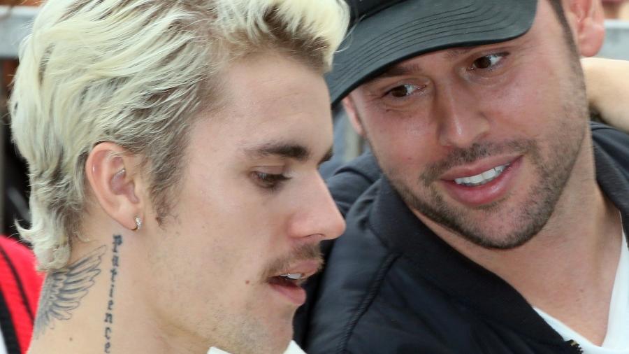 Scooter Braun e Justin Bieber Scooter Braun e Justin Bieber