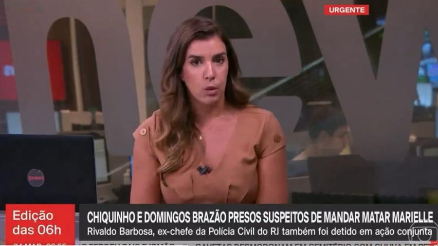 Globo usou transmissão da GloboNews para anunciar prisão 