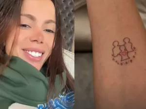Anitta explica nova tatuagem após confundir fãs: 'Tem mudado minha vida'
