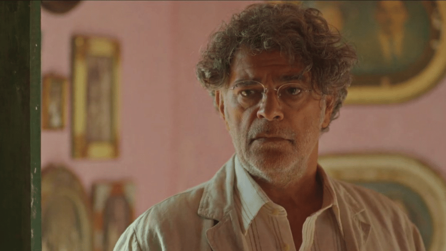 Ariosto (Eduardo Moscovis) em "No Rancho Fundo" - Reprodução/Globo