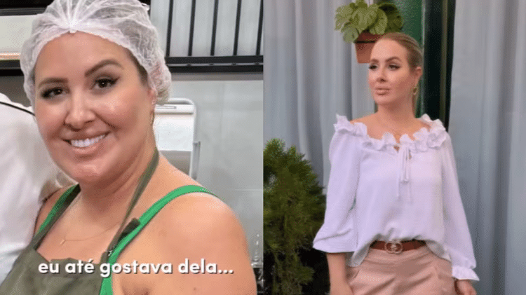 Patrícia Leitte exibe antes e depois