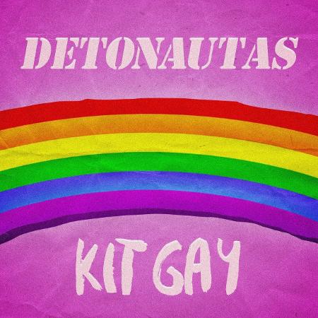 Capa de "Kit Gay", novo single dos Detonautas - Divulgação