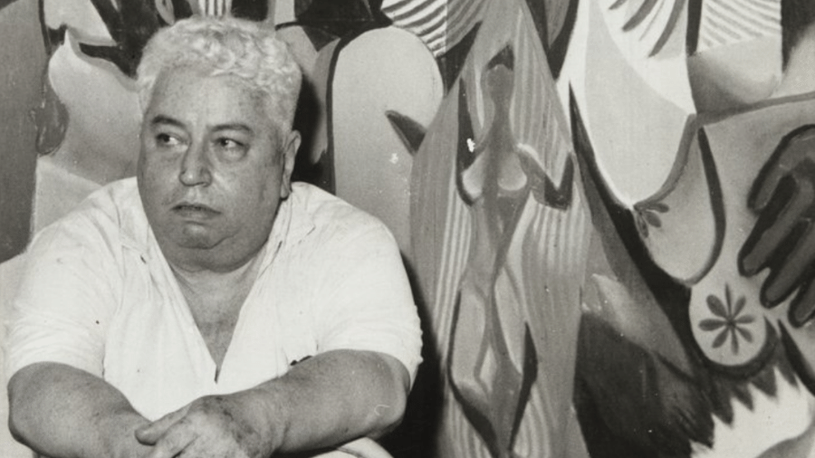 Di Cavalcanti em 1965 - Arquivo Nacional