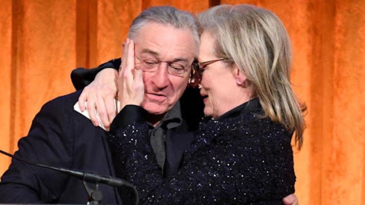 Meryl Streep e Robert De Niro em 2018