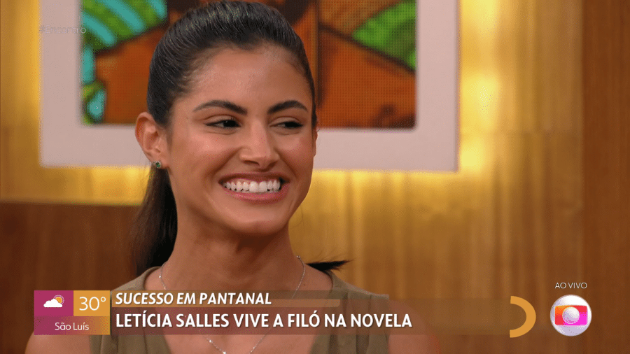 Leticia Salles é a Filó em "Pantanal" - Reprodução/TV Globo