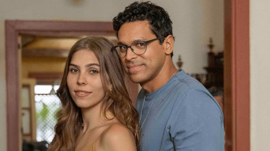 Buba (Gabriela Medeiros) e José Augusto (Renan Monteiro) em 'Renascer'