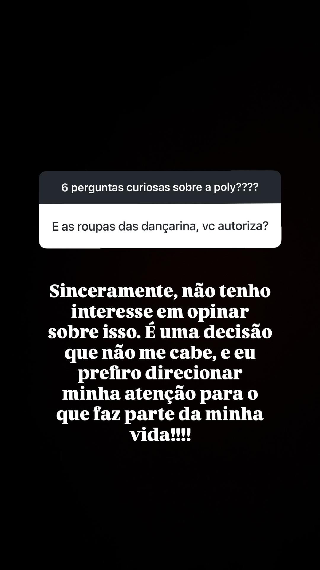 Poliana Rocha prefere não opinar em assuntos concernentes à carreira musical de Leonardo - undefined