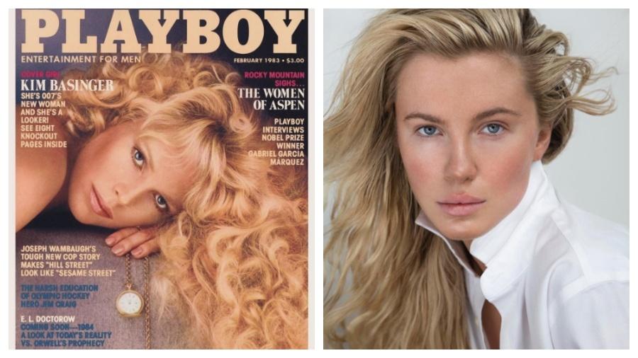 Ireland Baldwin achou exemplar da Playboy de sua mãe, Kim Basinger - Reprodução