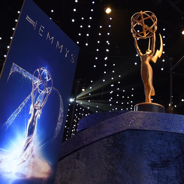O palco da 70ª edição do Emmy Awards