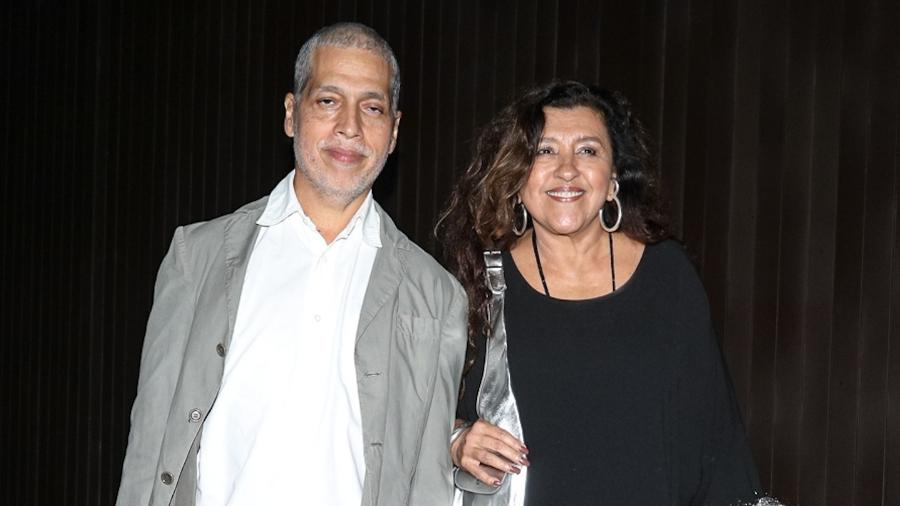 Regina Casé e o marido, Estevão Ciavatta Regina Casé e o marido, Estevão Ciavatta