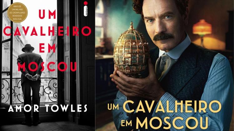 Capa do livro e divulgação da série 'Um Cavalheiro em Moscou' Capa do livro e divulgação da série 'Um Cavalheiro em Moscou'