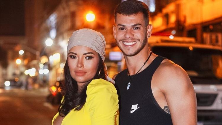 Ariadna se declara ao namorado, Kaique Santos, em postagem no Instagram. - Reprodução/Instagram - Reprodução/Instagram