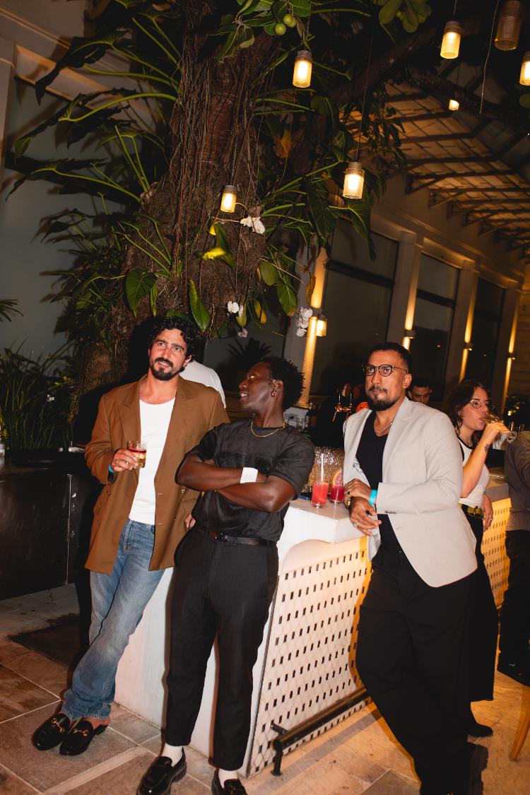 Renato Góes, Licínio Januário e Ricardo Teodoro na festa de "Vale Tudo" (Globo) no Copacabana Palace Renato Góes, Licínio Januário e Ricardo Teodoro na festa de "Vale Tudo" (Globo) no Copacabana Palace