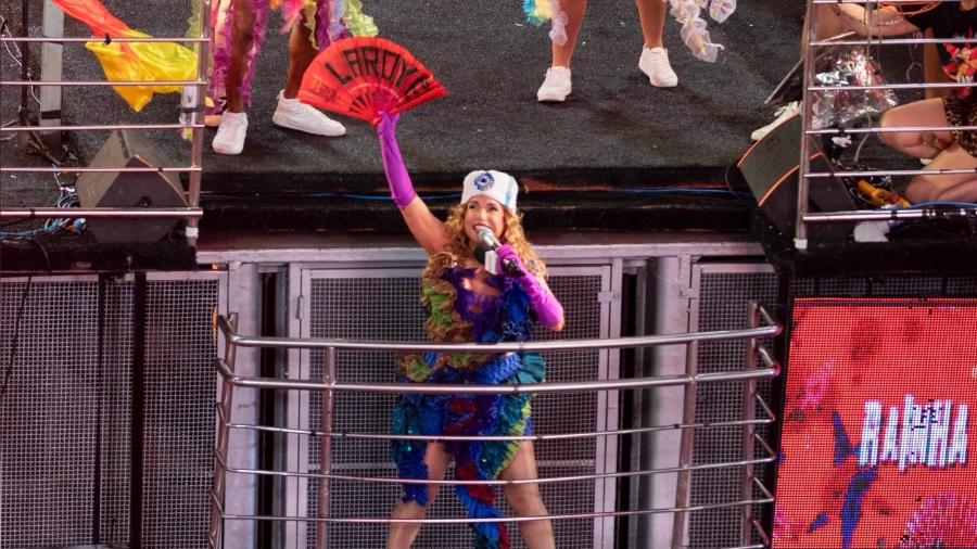 Daniela Mercury na Pipoca do Crocodilo, em Salvador