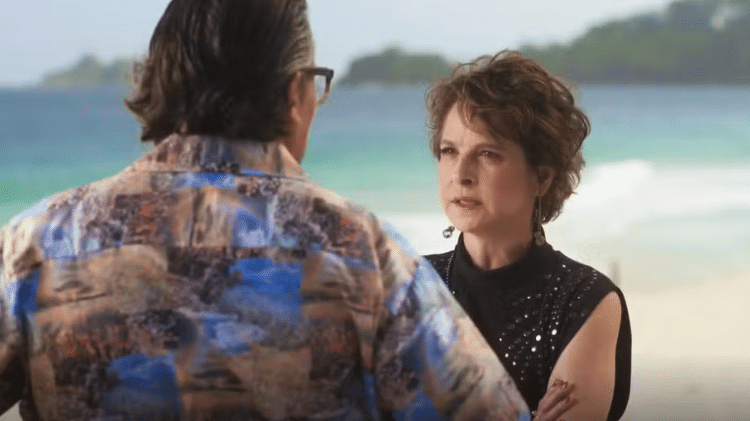 Osmar (Milhem Cortaz) e Joyce (Drica Moraes) em 'Volta por Cima'