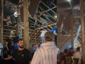 Teto de casa de shows desaba e deixa 46 feridos em João Pessoa