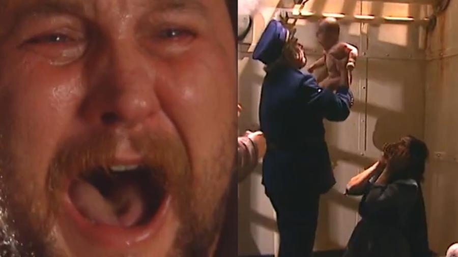 Antonio Calloni em cena do primeiro capítulo de 'Terra Nostra'