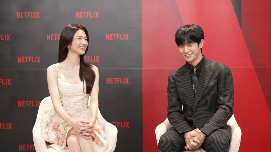 Hae-in e Ha Young em entrevista para o UOL - undefined