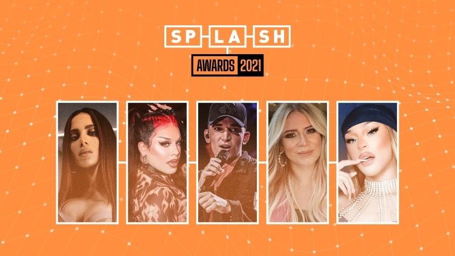 Splash Awards - Melhor artista musical de 2021 - Arte/Splash