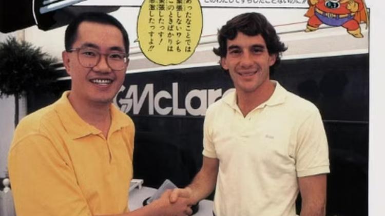 Toriyama e Senna