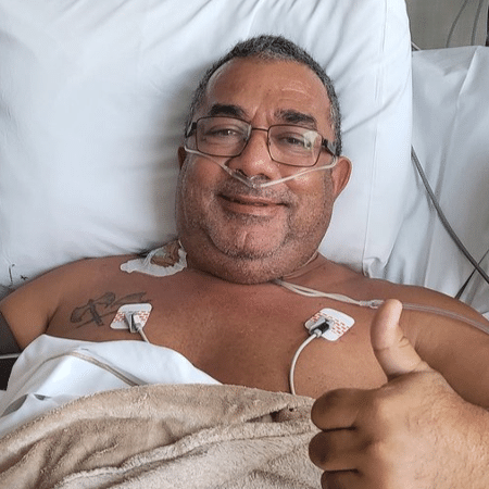 Mauro Machado, pai da Anitta, foi hospitalizado após AVC e descobriu câncer de pulmão - Reprodução/Twitter