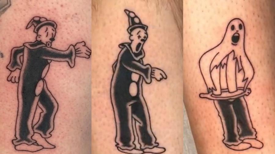 Tatuagem: Artista cria animação com 76 desenhos em pessoas diferentes