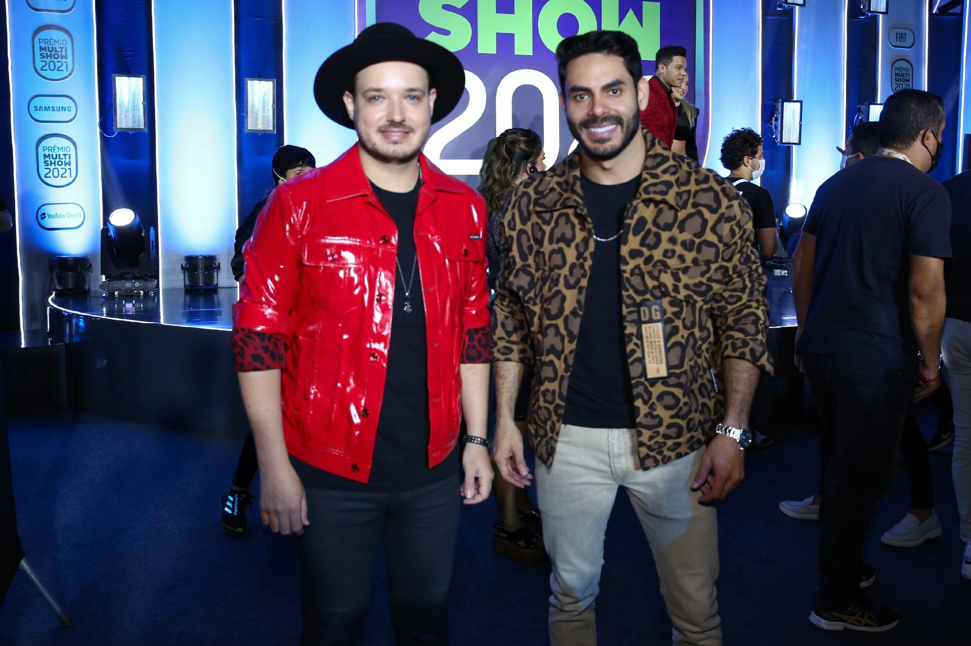 Israel e Rodolffo no "Prêmio Multishow" - Roberto Filho/Brazil News