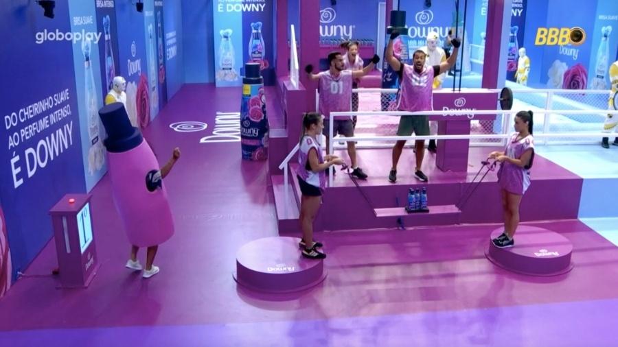 BBB 25: Grupo 1 vence a primeira etapa da Prova do Líder BBB 25: Grupo 1 vence a primeira etapa da Prova do Líder