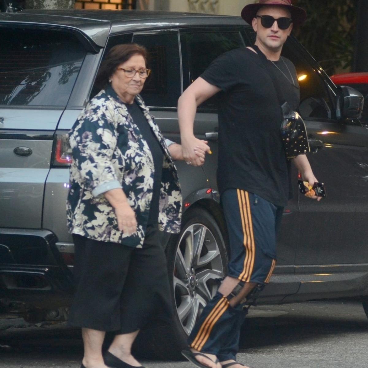 Paulo Gustavo e a mãe, Déa Lúcia Vieira Amaral - AG NEWS