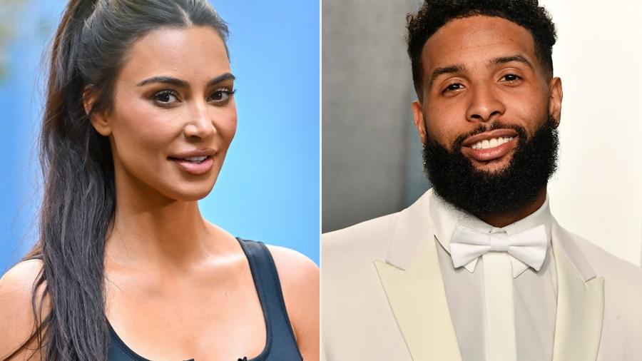 Kim Kardashian estaria iniciando um romance com Odell Beckham Jr