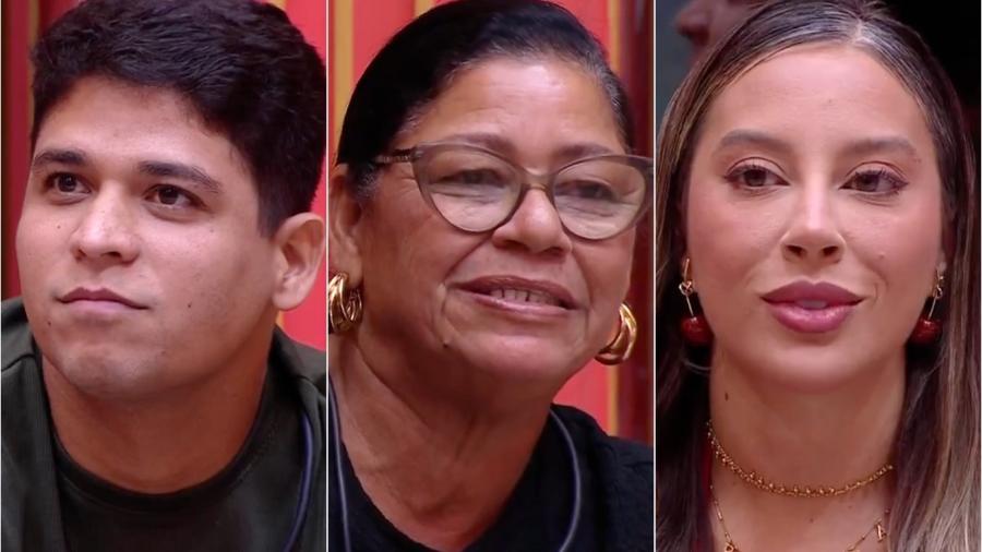 BBB 25: Guilherme, Delma e Renata estão no 17º Paredão - Reprodução/Globoplay