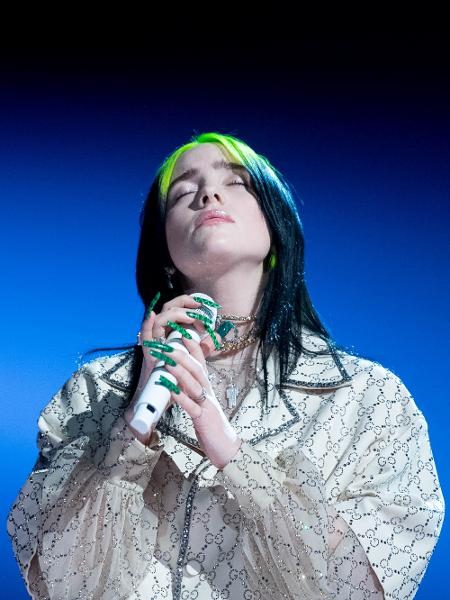 Billie Eilish canta no Grammy em 26 de janeiro de 2020 - Emma McIntyre/Getty Images for The Recording Academy