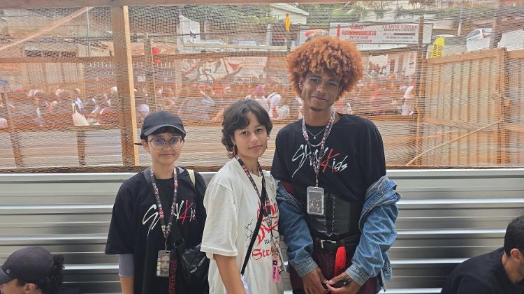 Nala Linhares, 21, Liam Araújo, 18 e Kay Souza, 19 Nala Linhares, 21, Liam Araújo, 18 e Kay Souza, 19