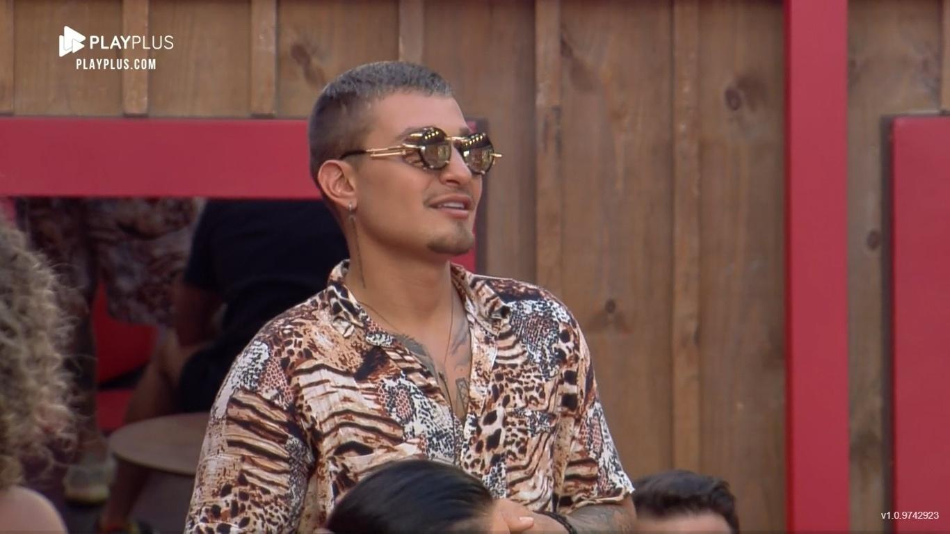 A Fazenda 2021: MC Gui em atividade com ex-peões - Reprodução/Playplus