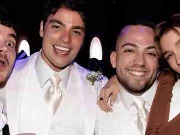 Sasha Meneghel relembra gafe no casamento de Lucas Rangel e Lucas Bley