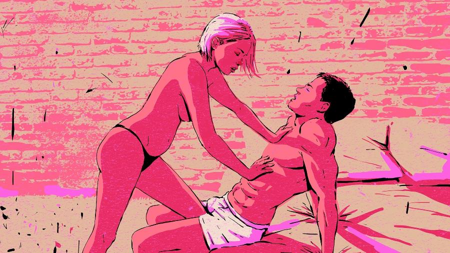 Meti com personal trainer após treino