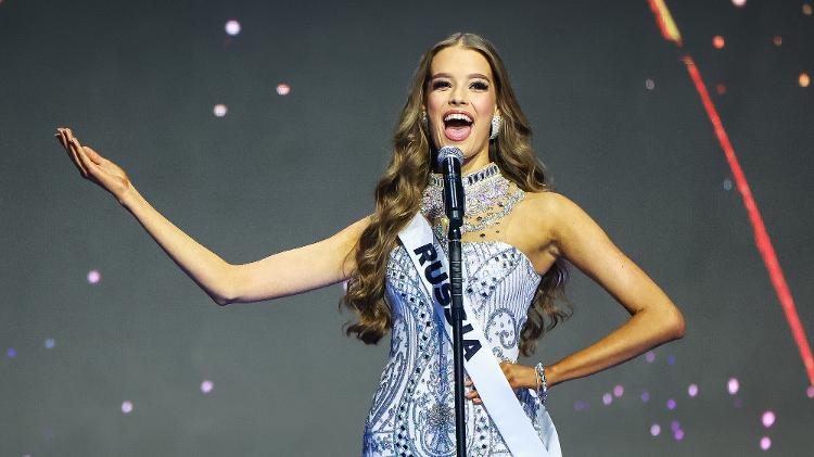 A Miss Russia, Valentina Alekseeva, alcançou o Top 12 do concurso