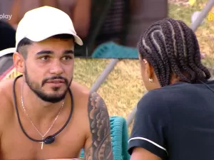 BBB: João Gabriel questiona atitude de Aline e acusa sister de 'sabonetar'